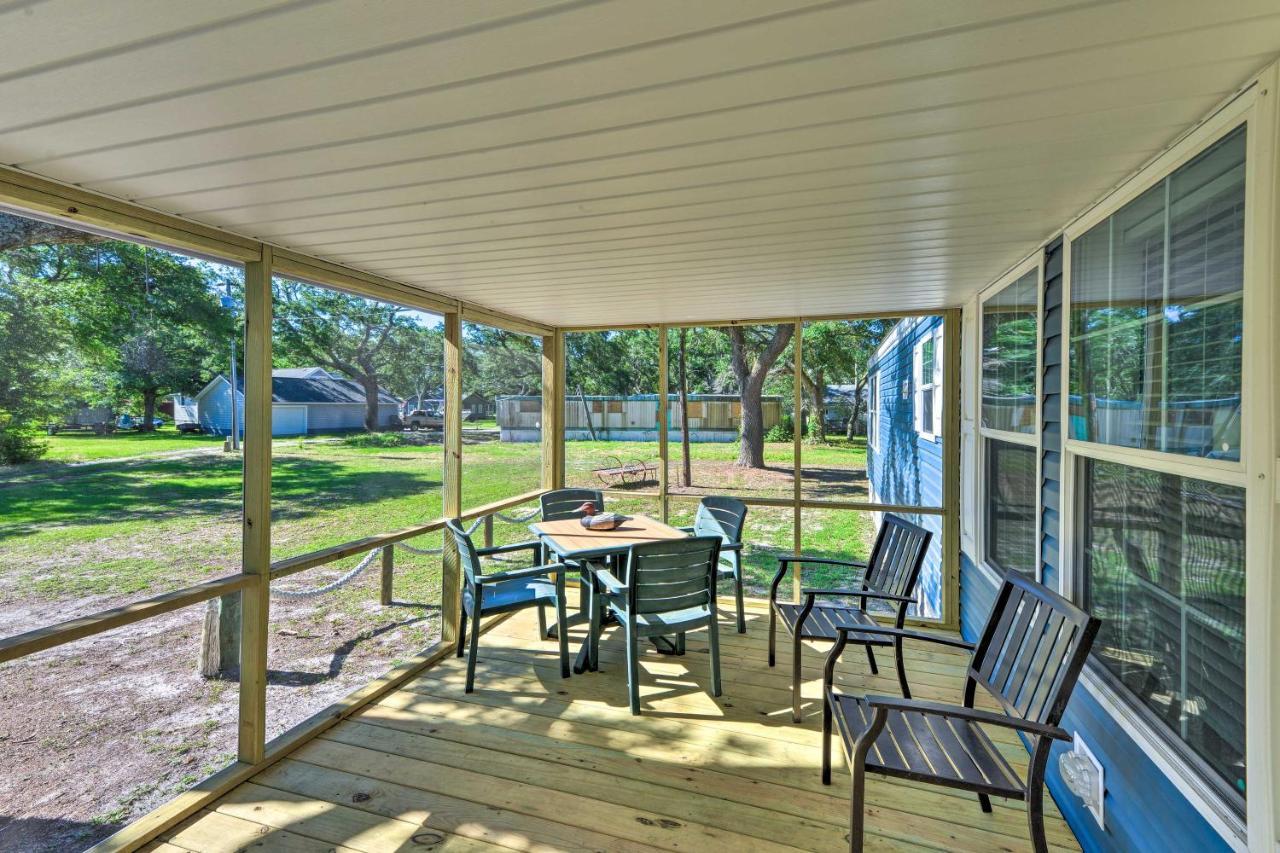 Pelican Place Coastal Cottage Walk To Back Sound Harkers Island Exterior foto
